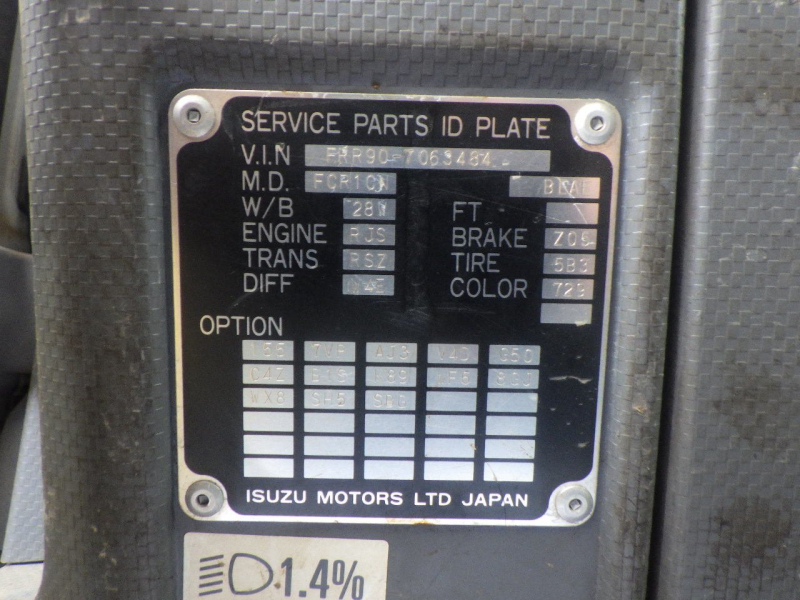 Isuzu Forward 2014
