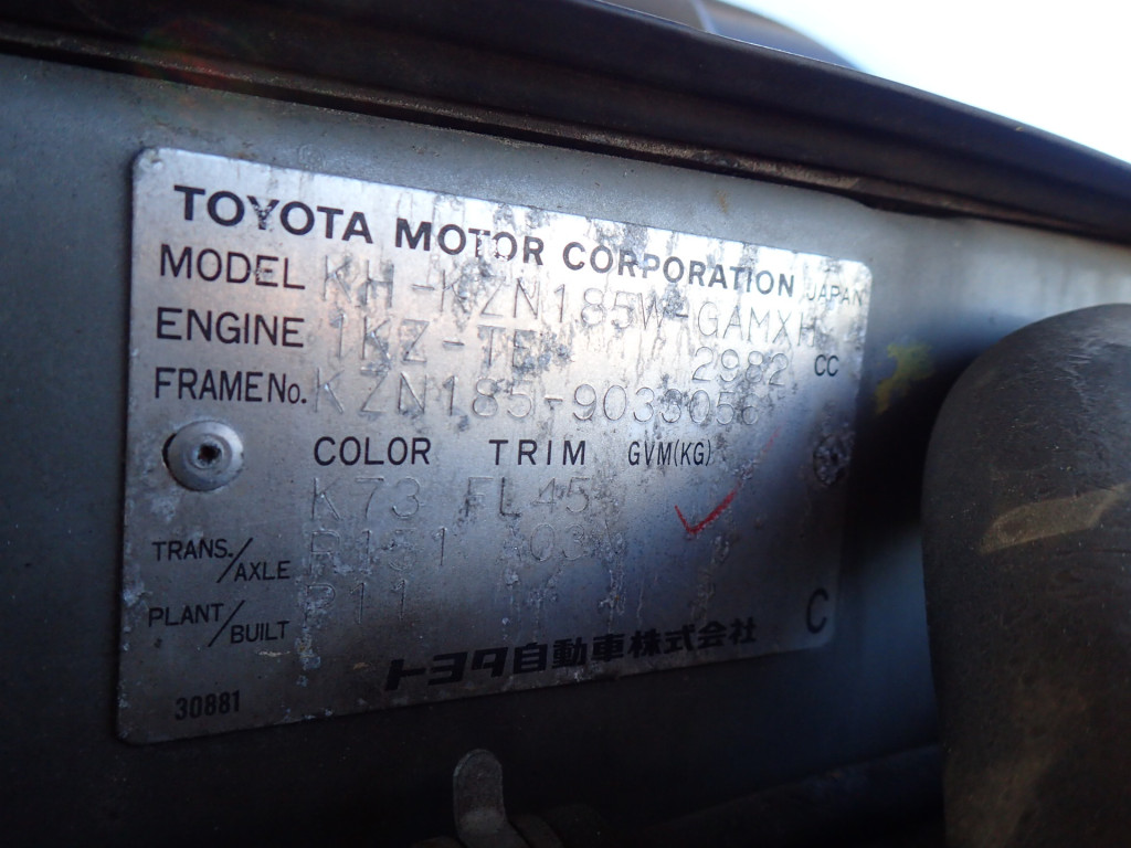 Toyota Hilux Surf 1999