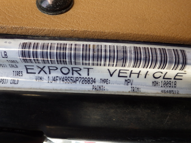 Chrysler Jeep Wrangler 1998