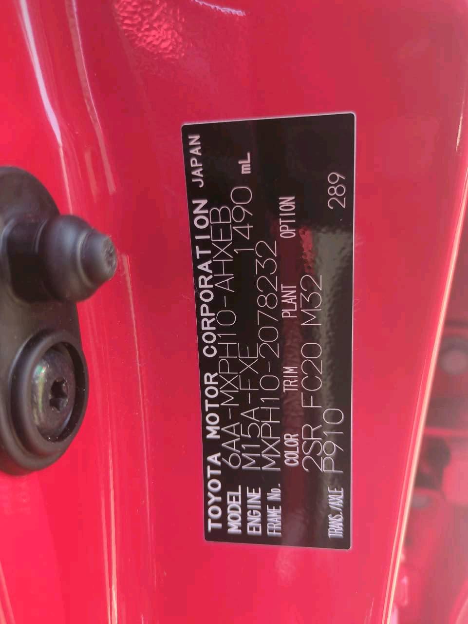 Toyota Yaris 2021