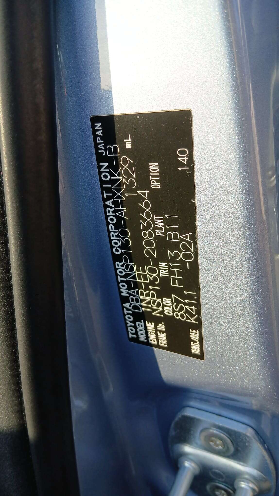 Toyota Vitz 2012