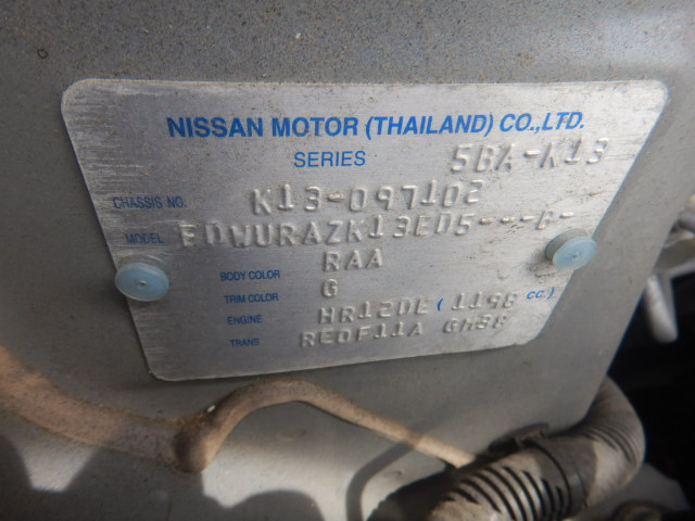 Nissan March 2022