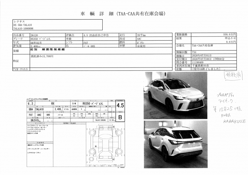 Lexus RX 2024