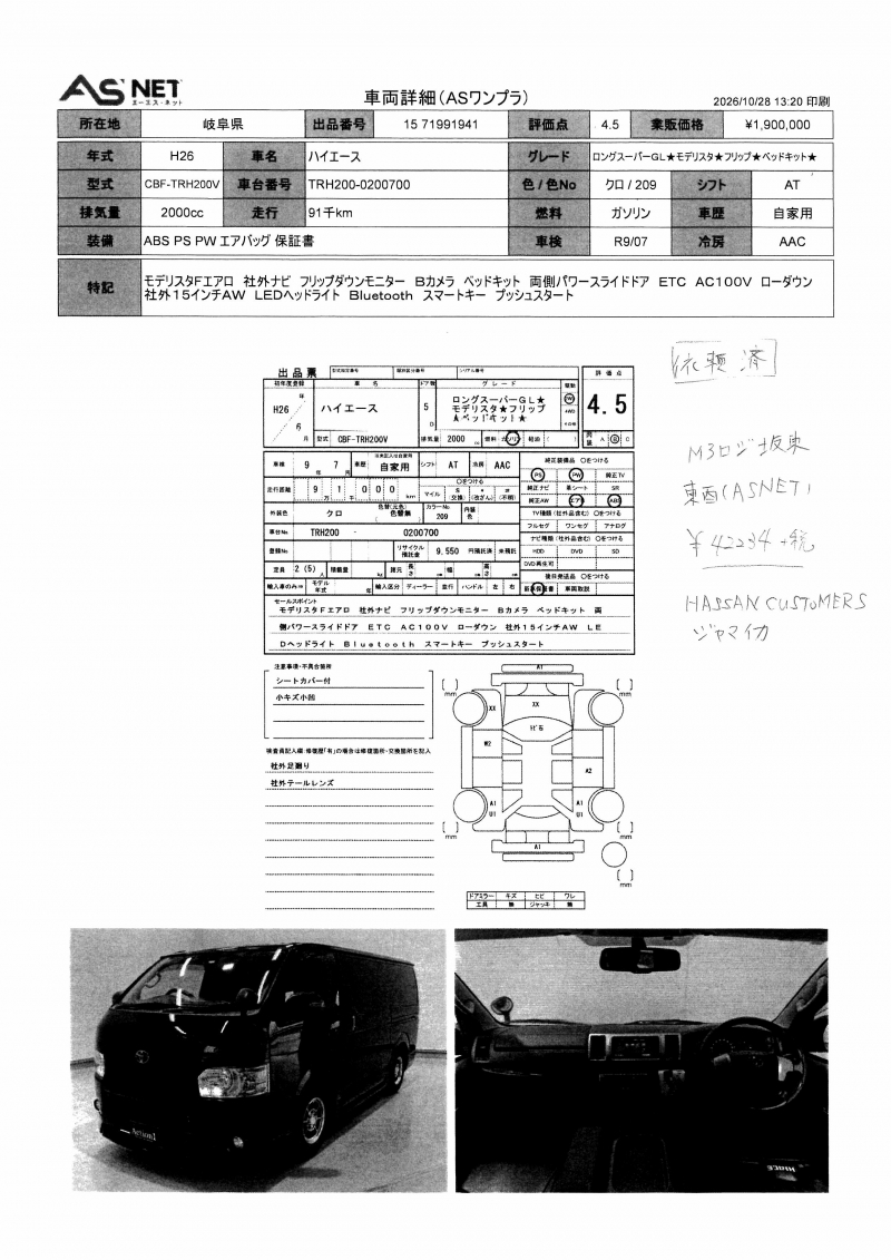 Toyota Hiace 2014