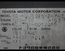 Toyota Land Cruiser 1999