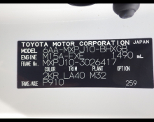 Toyota Yaris Cross 2021