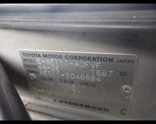 Toyota Corolla Levin 1997