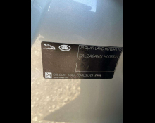 Land Rover Range Rover Evoque 2019