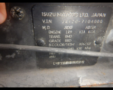 Isuzu Piazza Nero 1990