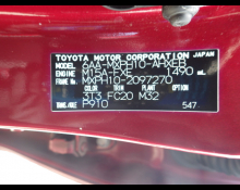 Toyota Yaris 2022