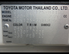 Toyota Hilux 2020 For Sale and Price