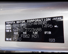 Toyota Aqua 2021