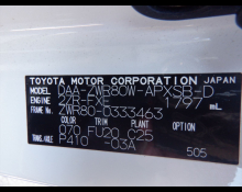 Toyota Noah 2018