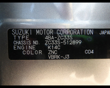 Suzuki Swift Sports 2023