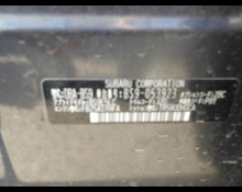 Subaru Legacy Outback 2019