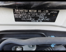 Toyota Passo 2020